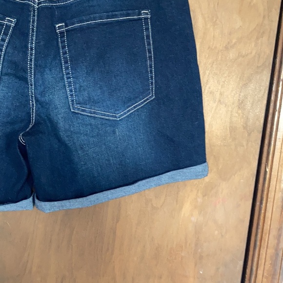 Relist6/27❌high rise cuffed jean short stretch perfect tummy control - Picture 12 of 13